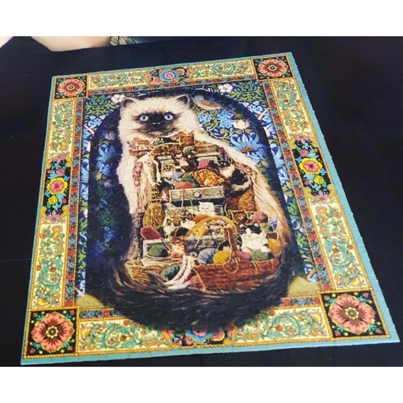 Springbok 500 Piece Cat Puzzle - Picture 2 of 2
